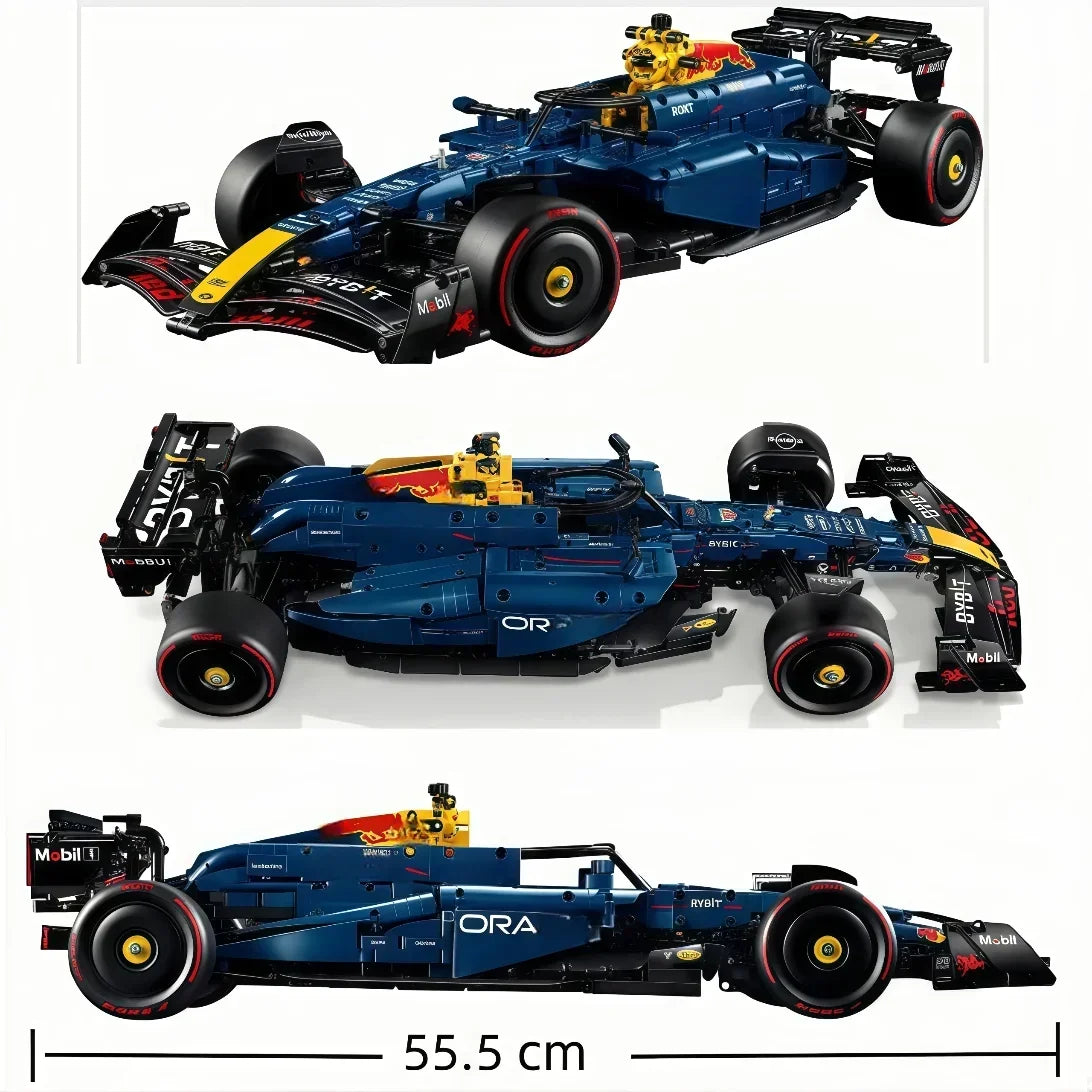 MINISO F1 Racing Series F1 W14 42171 Performance MCL Formula 42141 RB20 F1 42206 SF24 F1 42207 Supercar Model Christmas Gifts
