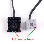 Technical  spray smoke Motor Sprayer Bricks Mould King Fogger for Legoeds Building Blocks MOC Train Car Parts Motor Model