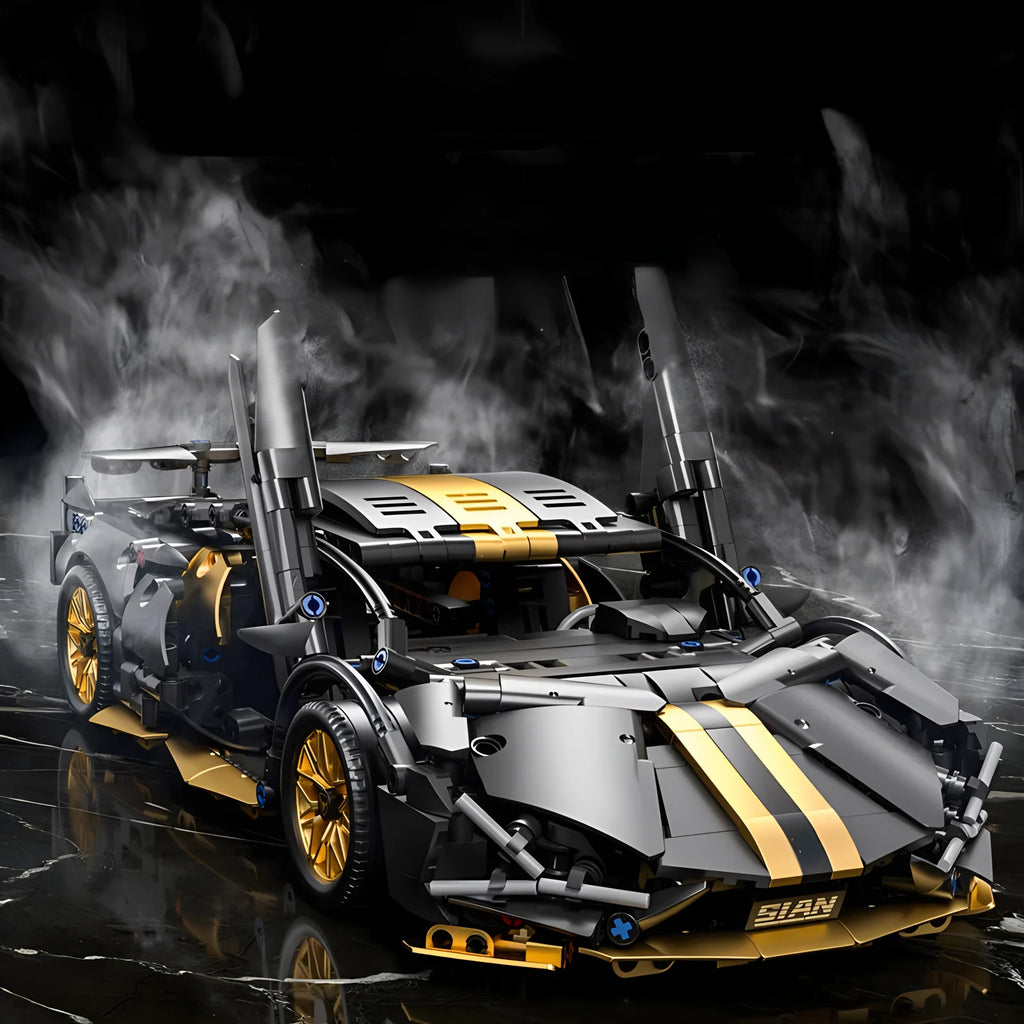 Technical Racing Sport Car Model Building Blocks technic adults 1:14 DIY Supercar Brick Puzzle Toys Kid Adult Gift（1280+granule） - CADA BRICKS®