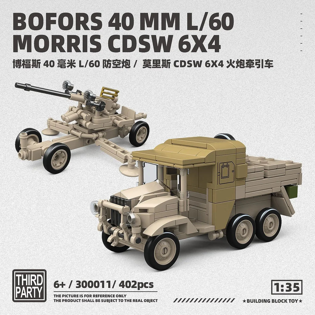 World War II tank Series A13MK.I Cruiser tank MK III Building Blocks SdKfz 101 Panzer I Light Tank Model Toys For Kids Gifts