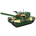 New Military Series Armored Vehicle Transport Truck  Building Blocks Leopard Tank Set T64 Tank MOC Bricks Educational Toys