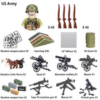 Military Building Blocks, Figures, Action Figures, Toys, Mini Dolls, Soldier Characters, Children's Toys, National Army Phalanx - CADA BRICKS®