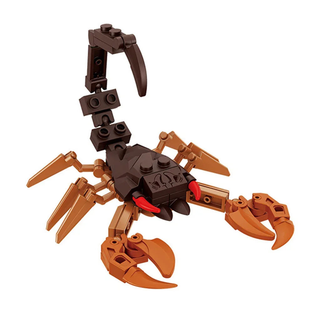 Moc Insect Animal Model Bee Ant Butterfly Cricket Grasshopper Set Building Blocks Diy Children Puzzle Assemble Toys Boy Kid Gift - CADA BRICKS®