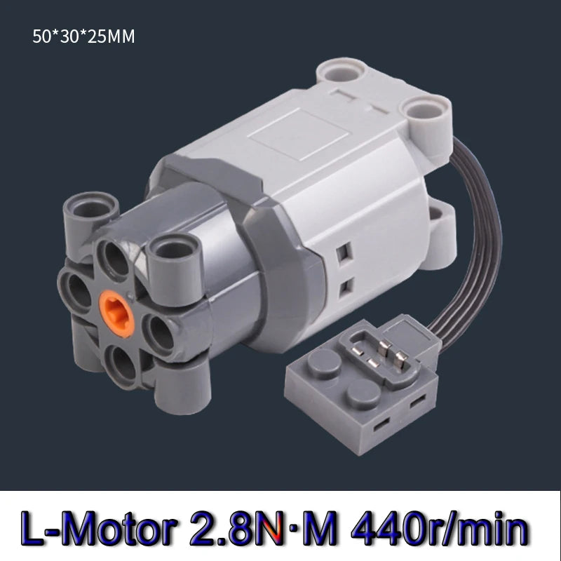 Technical Electronic Building Block MOC Refit Accessories Micro-motor RC Power Functions Parts Creative DIY Car Bricks Kids Toys - CADA BRICKS®