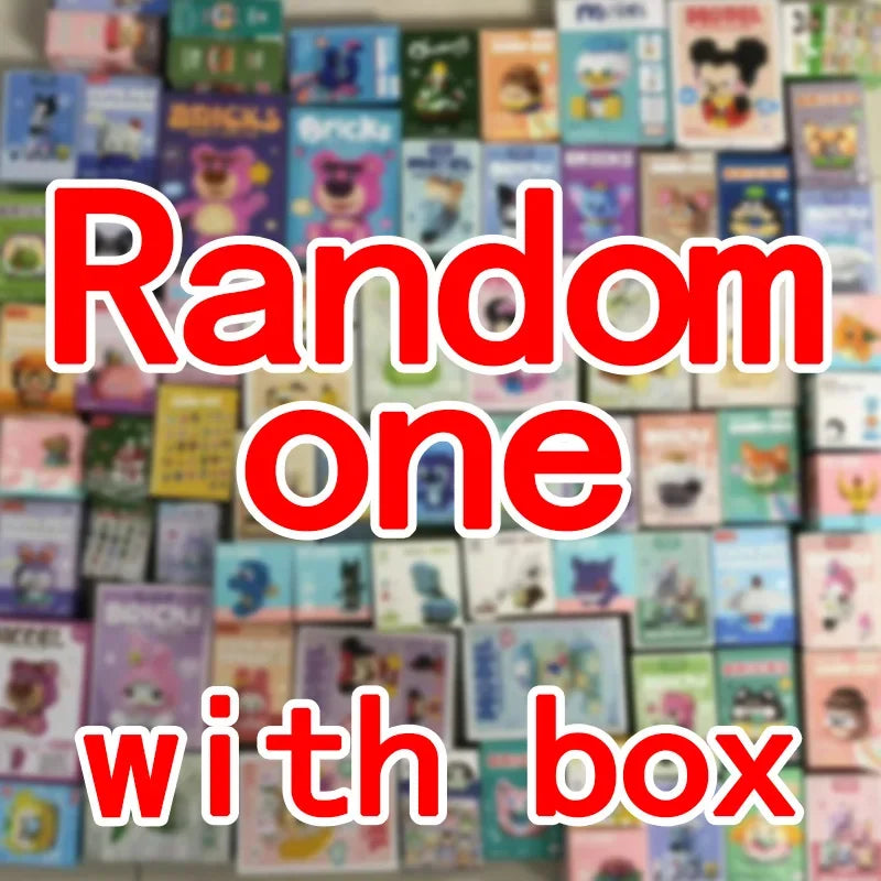 Disney Stitch Mickey Anime Anime Blocks Kuromi My Melody Diseney Cinnamoroll Mouse Building Blocks Doll Toy Kids Birthday Gift - CADA BRICKS®