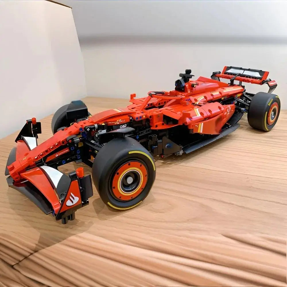 2025New Technology 1:8 F1 Formula Red Sport racing Model Building Block Mechanical Set Assembly Toy  For Children's Holiday Gift - CADA BRICKS®