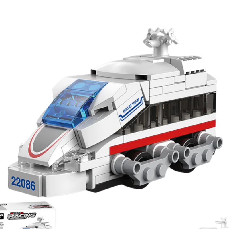 DIY Racing Car Bus Engineering Vehicle Ambulance Pull Back Model Building Blocks Brick Toys Children Boys Compatible With Lego