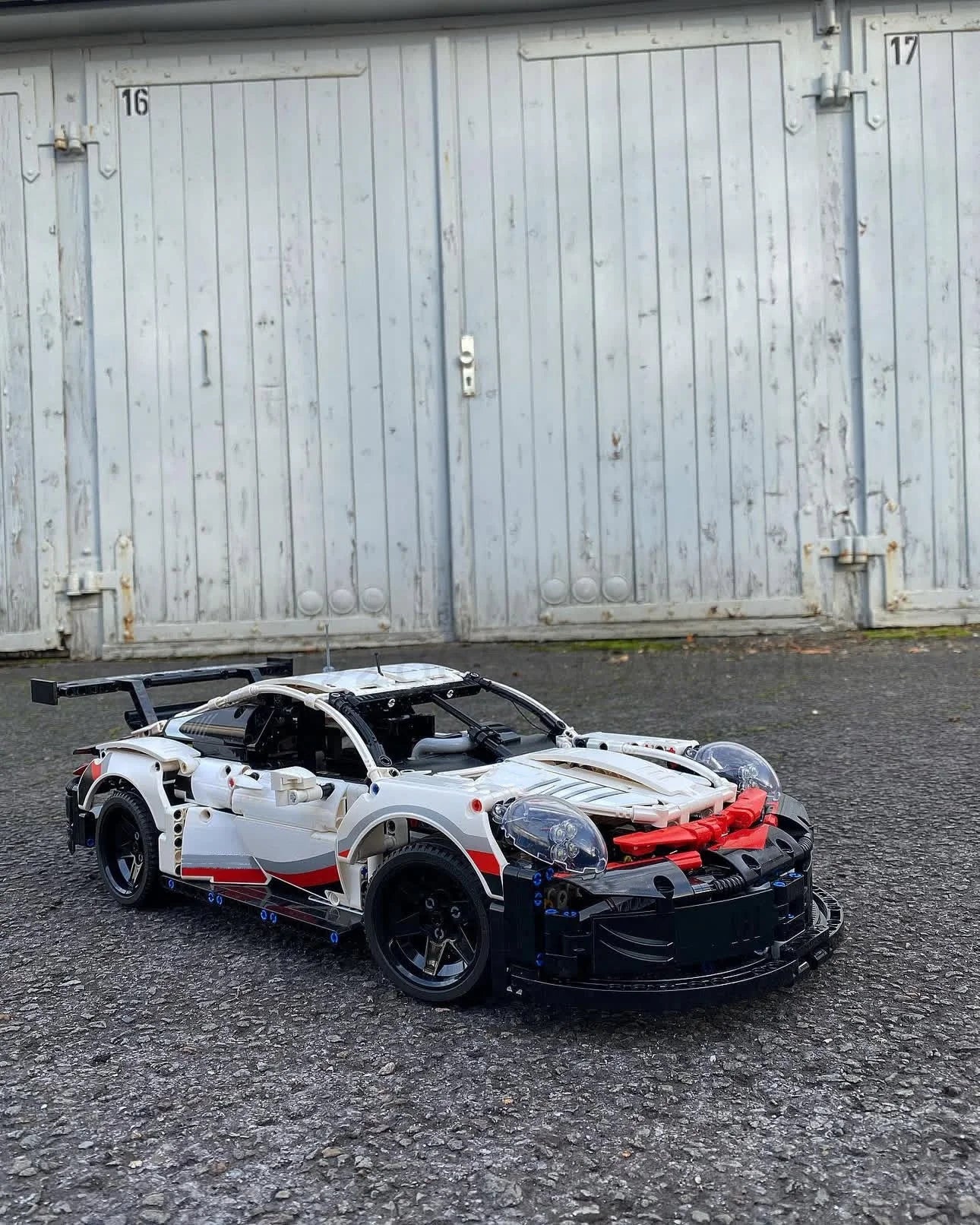 Mechanical Group Super Racing Car Building Blocks 42096 1580Pcs Bricks Assembly Diy Model Toys MOC Creative Collection Gifts 14+