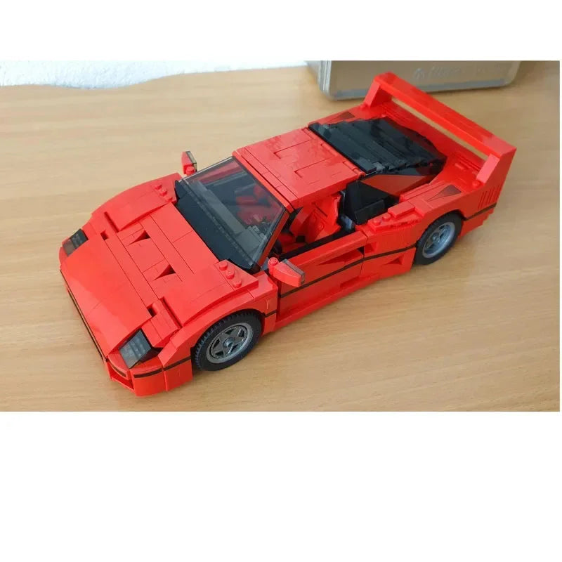 Classic Racing 10248 F40 Compatible MOC-49743 Sports Car 1192 PCS Splicing Assembly Building Block Toy Model DIY Kids Gift Gift - CADA BRICKS®