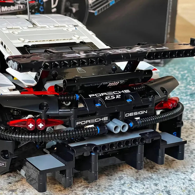 Mechanical Group Series 911 Sports Car Assembly Building Blocks Racing Car Model, a High-Difficulty Automotive Toy Gift for Boys - CADA BRICKS®