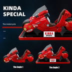 Anime Motorcycle Akiras Building Block Motorbike Model Vehicle Steam Construction Kinda Motor Brick Toy Collection For Gift