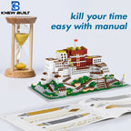 10000 pezzi Mattoni Palazzo Potala Modello 3D in Plastica Architettura Micro Mattoni per Adulti Kit di Costruzione Blocchi Giocattolo da Assemblare Decorazione