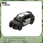 Police Car Explorer MOC Speed Champions City Vehicle Technique Bricks Swat Truck Classic Building Block Model Set DIY Kids Toy