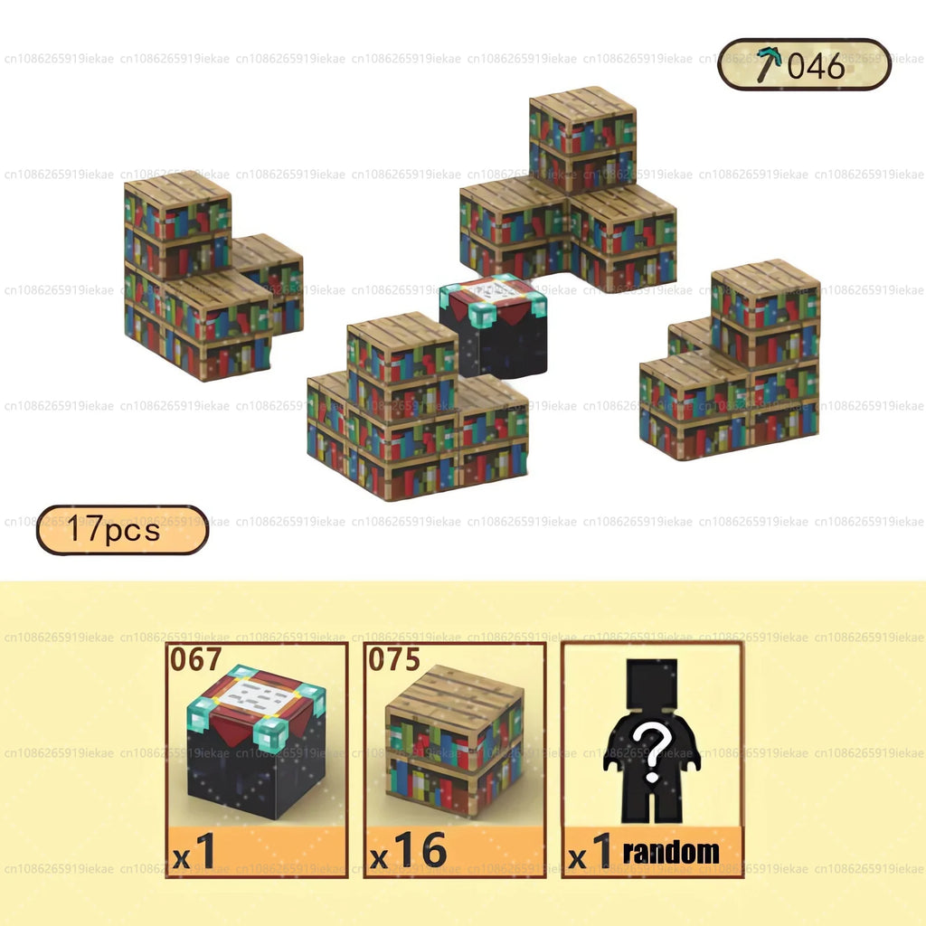 Magnetic Building Block Magnet Cube Mine World Set for Boy Girl Kid Age 3+ DIY Model Children STEM Sensory Toy Christmas Gift - CADA BRICKS®