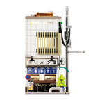 Cada City LED Japanese Steamed Bun House Architecture Building Blocks Friends Shop Figures Bricks Toys cherry blossom Kids Gifts - CADA BRICKS®