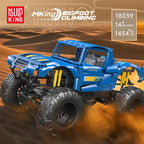 Mould King 18039 Technical Car Toys The Remote Control Big-foot Truck Building Block Assembly Car Brick Set Kids Christmas Gift