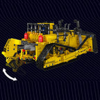 Mould King 15084 Technische Auto Speelgoed De APP RC Besturing D11 Bulldozer Bouwsteen Assemblage Vrachtwagen Bouwsteenset Kinderen Kerstcadeau