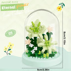 Diy Micro Flower Building Blocks Mini Bricks Particles Eternal Life Flowers Home Decoration Assembling Puzzle Toy Christmas Gift - CADA BRICKS®