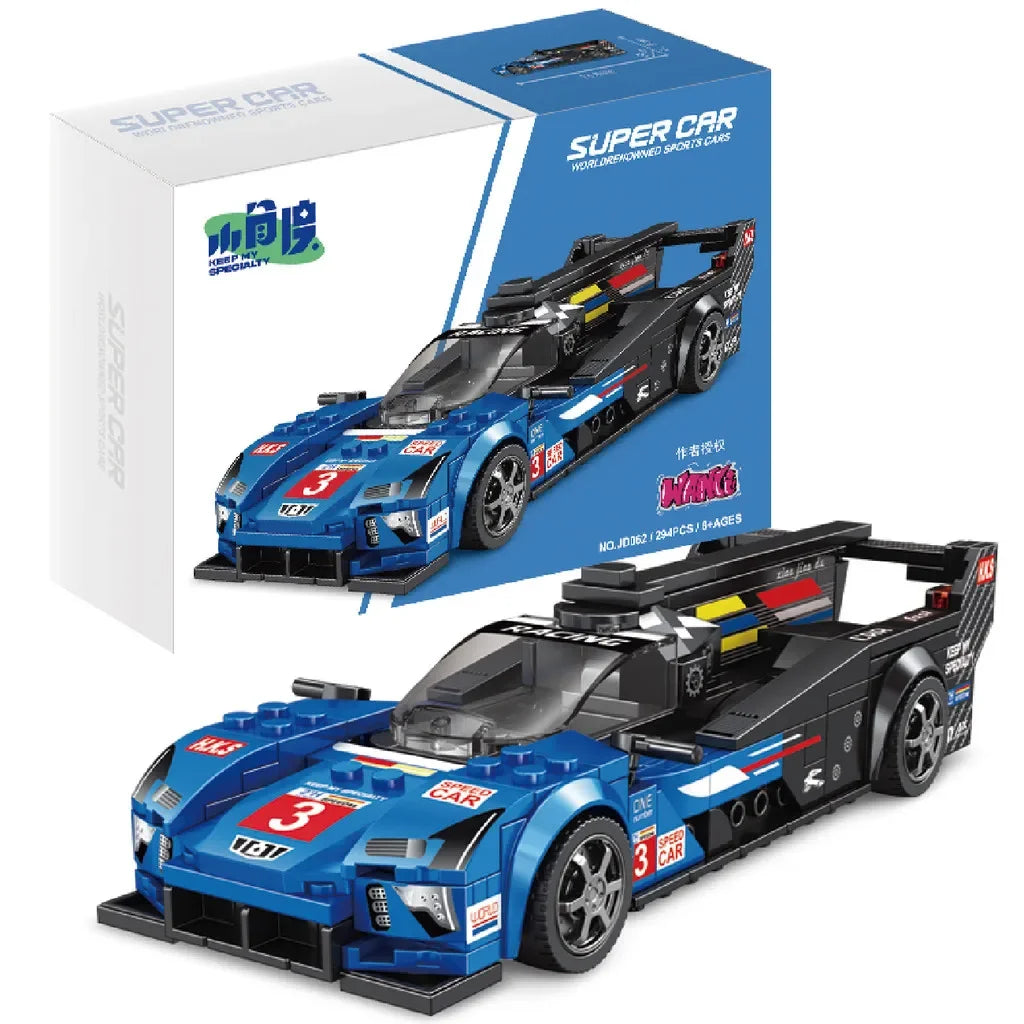 11 Types Speed Champions Car Hypercar Building Blocks MOC Construction Bricks Famous Sport Vehicle Toys Gift For Children Kids - CADA BRICKS®