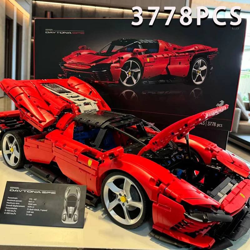 2025 NEW 42143 Supercar high tech Technical SP3 Model Building Block Sport Car Toys For Boys Girls Kids Birthday Gift ﻿