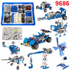 STEM 9686 Technical Parts Multi Technology Programming Educational Student Learn Building Blocks Power Function Set For Kids Toy