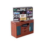 City Printed Accessories Building Blocks Computer Controller Monitor Keyboard Dashboard Mobile Phone Radio Mini Bricks Kids Toys - CADA BRICKS®