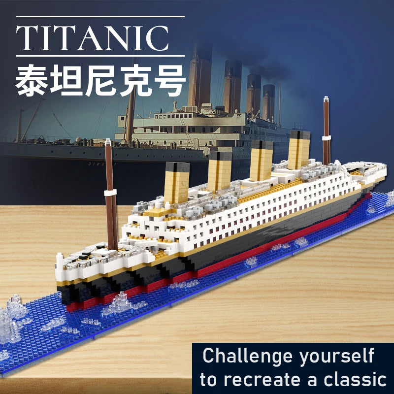 Who Building Blocks Model Titanic Building Blocks Models - Free Express Delivery โ Building ...