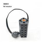 Electronic Model Building Blocks MOC Power Functions Motor Technical Parts IR Speed Remote Control Receiver Battery Box DIY Toys - CADA BRICKS®