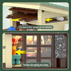 Cada LED City Japanese Style Grocery Store House Building Blocks Double Decker Duplex Architecture Bricks Toys for Kid Gifts - CADA BRICKS®