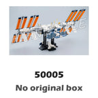 864 stuks Ideeën Ruimte Internationaal Ruimtestation ISS Shuttle Vracht Ruimtevaartuigen 50005 Bouwstenen Speelgoed Compatibel met Model