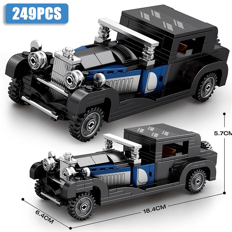 2024 New Speed Champion Sports Car Building Blocks City Technique Car MOC RX7 250GT Racing Vehicle Bricks Toys For Children Gift - CADA BRICKS®