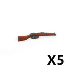 5/10 WW2 Soldier Weapons Building Block Two-color Printing Machine Rifle Submachine Sniper Guns Military Accessories Bricks C238 - CADA BRICKS®