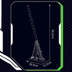 Mould King 10140 Star Plan Toys The MOC Space Movie Lightsaber Building Block (1126+PCS) Assembly Brick Toys Kids Christmas Gift