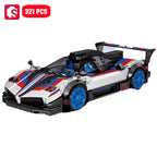 SEMBO BLOCK BK8 City Sports Car Racing Model Assembly Building Block Technology Supercar Vehicle Bricks Toys Boys Birthday Gifts - CADA BRICKS®