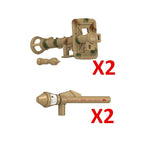 WW2 Militaire Duitse Wapen Bouwstenen Soldaten Actie Figuren Anti Tank Raketwerper IJzeren Vuist 60 MOC Speelgoed Bouwstenen N6001