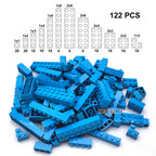 122pcs Thick Figures Bricks 12 Size DIY Building Blocks Educational Creative Size Compatible With 3001 Plastic Toys for Children - CADA BRICKS®