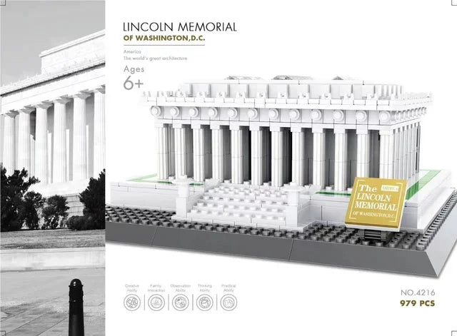 MOC World Famous Architecture Edifice Opera House Building Blocks Villa Savoye Bridge Tower Toy Children Birthday Christmas Gift - CADA BRICKS®