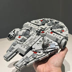 1579PCS Dark Falcon Star Ship Building Blocks - Advanced DIY Space Model for Adult Hobbyists