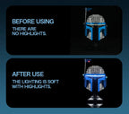 Lighting Set For LEGO Jango Fett Helmet Starings Wars 75408 Movie Not Include Block(Only Light Kit) - CADA BRICKS®