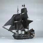 Pirates Of The Caribbeans Queen Anne Revenge Warship The Black Pearl 4195 4184 Ship Building Blocks Model Toys Bricks Kids Gifts - CADA BRICKS®