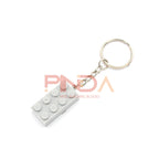 10Pcs MOC 2x4  Key Chain  Building Blocks Creative Gift  with MOC Brick Keychain Bricks Plate Compatible - CADA BRICKS®