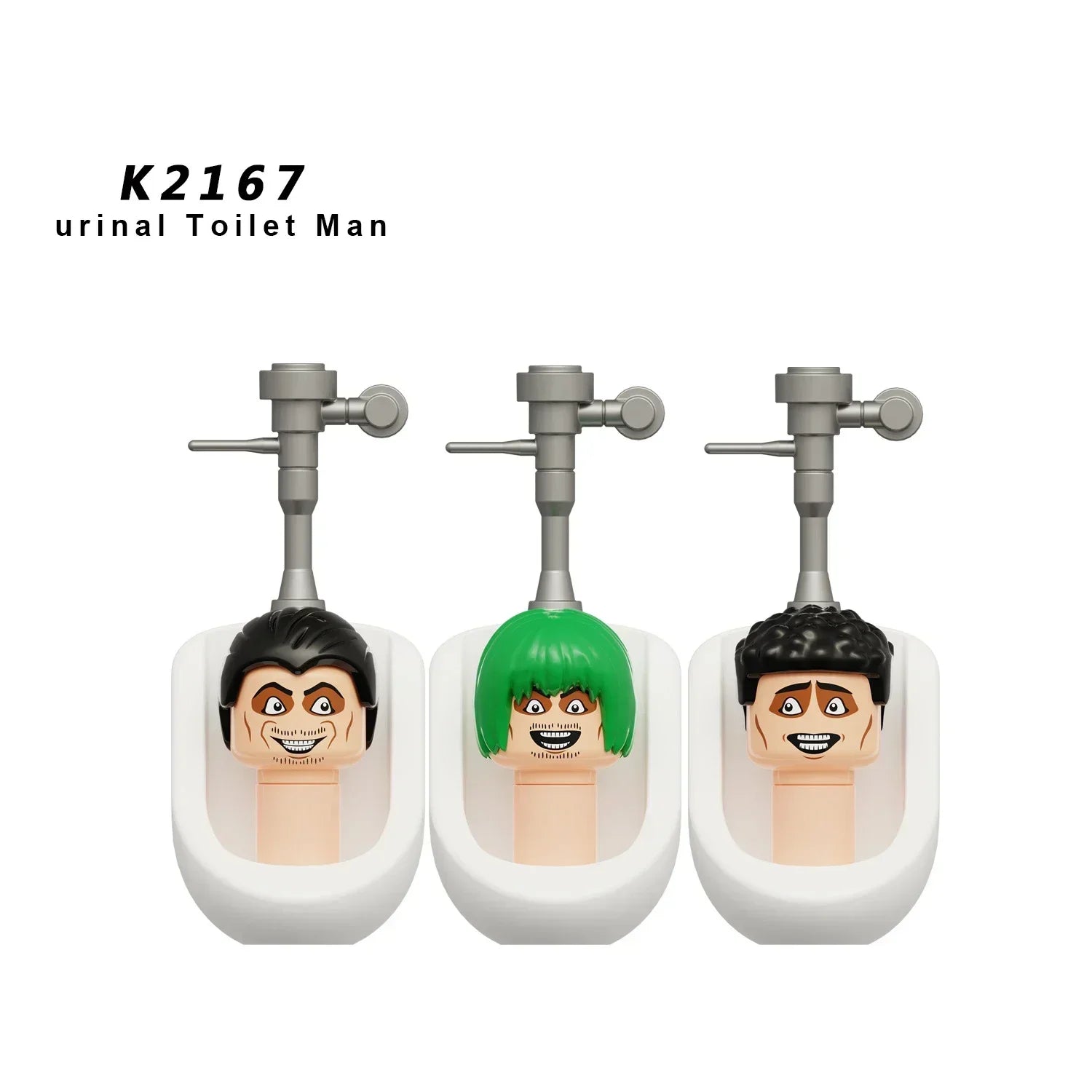 New KDL SWAT Skibidi Toilet Man Figures Anime Block Toys TvMan Titan Cameraman Speakerman Bricks Model Toy For Kid Birthday Gift - CADA BRICKS®
