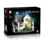 OP VOORRAAD 80022 MOC Bella Villa Bouwstenen Model Constructie Huis Bakstenen Samenstellen Speelgoed voor Jongens Kerstcadeau Set