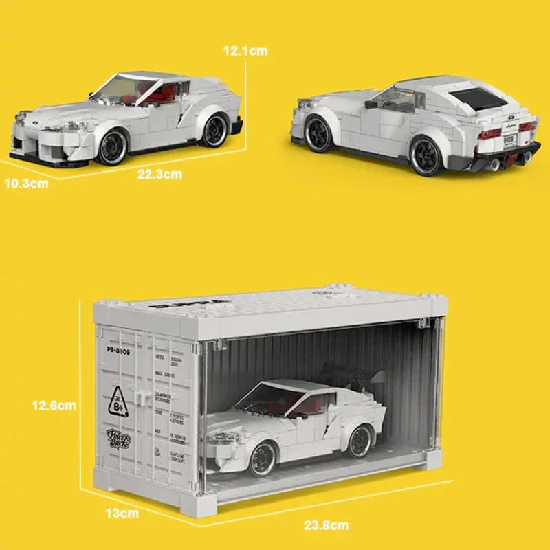 Supra AE86 4Runner SUV Building Blocks MOC Racing Sports Car Model Desktop Decoration Brick Puzzle Toys Gift for Kids Adult - CADA BRICKS®