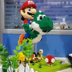 New Anime Mini Blocks Cute Cartoon Peach Luigi Building Bricks Toys for Children Present Bowser Valentine Girls Boy Juguetes - CADA BRICKS®