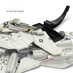 Modern Russian Air Force Sukhoi Su-57 Su-35 Military Fighter Model Assemble Copter Airplane Puzzle Building Block Assembly Toy