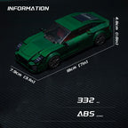 Moc Speed Champion Technical Car City Vehicle Racing Car Building Blocks Sports Car Garage Carro Rennau Voiture Creative Toys - CADA BRICKS®