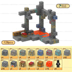 Magnetic Building Block Magnet Cube Mine World Set for Boy Girl Kid Age 3+ DIY Model Children STEM Sensory Toy Christmas Gift - CADA BRICKS®