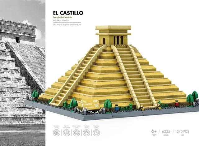 MOC World Famous Architecture Edifice Opera House Building Blocks Villa Savoye Bridge Tower Toy Children Birthday Christmas Gift - CADA BRICKS®