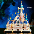6300PCS Light Large Castle Micro Building Blocks Pink Series Castle Church Diamond Blocks Construction Toys for Girls Adult Gift